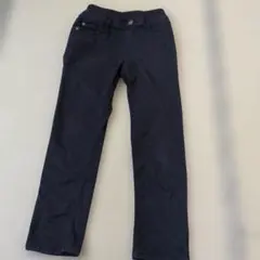 ブラック ストレートパンツ