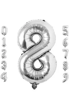 数字バルーン バースデーバルーン数字8誕生日 風船 バースデー 飾り