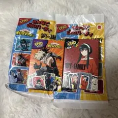 UNO SPY×FAMILY & 僕のヒーローアカデミア 2点セット