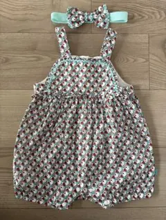 Tiny Cottons 18m フラワープリント ロンパース - メルカリ