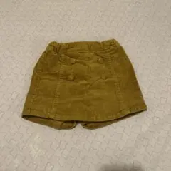 moujonjon 90cm コーデュロイ スカパン スカート