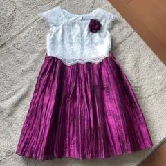 美品！フォーマルドレス 白とワインレッド　12