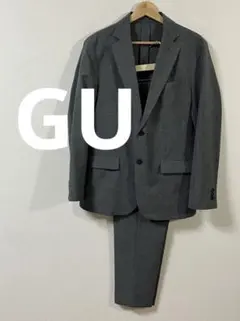 GU　ウォッシャブルテーラードジャケット & テーパードトラウザー　セットアップ