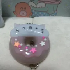 猫のドーナツ型チャーム