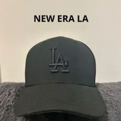 New Era LA ドジャース キャップ ニューエラ オールブラック 大谷