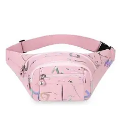 ボディバッグ ウエストポーチ 可愛い 小さめバッグ 女性用 ピンク