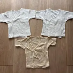 ★美品★Combi mini コンビミニ 短肌着50〜60センチ 3枚セット