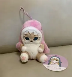 mofusand パステルサメにゃん マスコット ピンクのサムネイル
