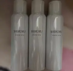 【新品未開封・３本セット】 SHIRORU クリスタルホイップ 120g 洗顔料のサムネイル