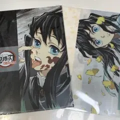 時透無一郎 アイキャッチ クリアファイル 2枚 ufotablecafe