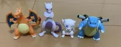 びっくらたまご ポケモン フィギュア ミューツー、ミュウ、リザードン、カメックス