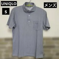 UNIQLO ストライプ柄 ポロシャツ 半袖 Sのサムネイル