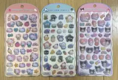 コットンパフィーシール、サンリオ3種セット