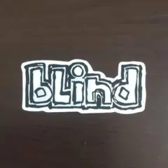(縦3.2cm横6.9cm)blind ブラインド ステッカーのサムネイル