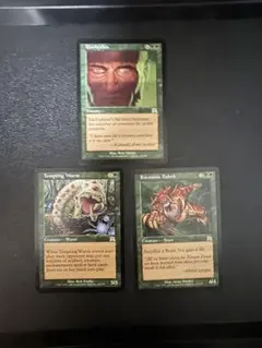 【MTG】オンスロート緑レア3枚のサムネイル