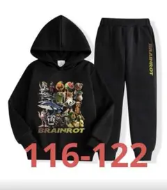 イタリアンブレインロットグラフィックスウェットセットアップ116-122