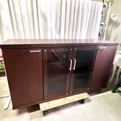 八6188【美品】ラピダス　キャビネット 幅80×奥行き42.5×高さ73 八6188【美品】ラピダス キャビネット 幅80×奥行き42.5×高さ73 - メルカリ