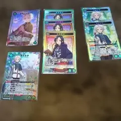 ユニオンアリーナ　無職転生 緑 ラノア魔法大学 デッキパーツ まとめ売り