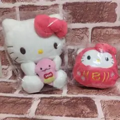 ❣️セール❣️サンリオ　ハローキティ　イルカキティ＆ミミィ 新品タグ付2000激レア ハローキティ ガングロ キティ ミミィ イルカ 根付け サンリオ