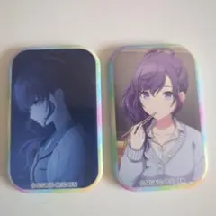 プロセカ　朝比奈まふゆ　スクエア缶バッチ