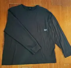 RAT EFFECT 長袖カットソー 150 ダークグレー