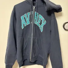 AVIREXパーカー青　X X Lのサムネイル