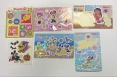 ディズニー　ステッカー　プーさん　ミッキー　ミニー　リロ