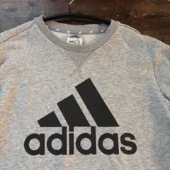 adidas アディダス トレーナー グレー　160のサムネイル