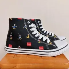 DISNEY 【新品】ディズニー ミッキー ハイカットスニーカー 24cmのサムネイル