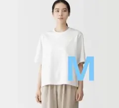 無印　涼感uvカットワイド半袖tシャツ　Mのサムネイル