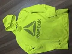 Reebok パーカー ネオンイエロー スポーツウェア