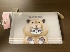 【新品タグ付】mofusand 3ポケットポーチはむすたー