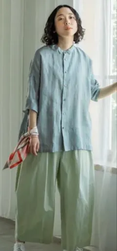 美品】SETTO RELAC A SHIRT ポンチョ風ブラウス - メルカリ