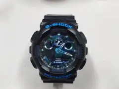G-SHOCK デジタル腕時計 ブラック/ブルー