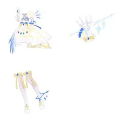 アイプリバース ダークカルテットスターバズリウムホワイトブルー