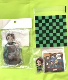 『鬼滅の刃』竈門 炭治郎～ビッグアクリルスタンド＆アクキー 他3点セット