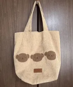 ボリス トートバッグ ミッフィー ベージュのサムネイル