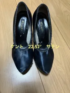 社交ダンス　ケントサテン22.5㌢　 7㌢ヒールのサムネイル