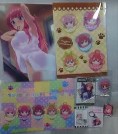 五等分の花嫁 中野二乃 クリアファイル キーホルダー にの 竹達彩奈