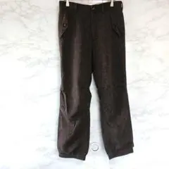 BEAMS ビームス 茶 パンツ ツイード ボタンのサムネイル