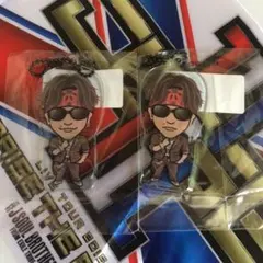 三代目JSB NAOTO シークレット2点クリアチャーム。243。