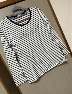 ボーダーのTシャツ