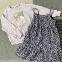 エニィファムキッズ　トレーナー　ワンピース　130cm