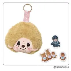 sweet 2026年2月号増刊【付録】モンチッチポーチ＆シール3点のセット