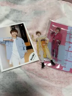 なにわ男子 藤原丈一郎 アクリルスタンドとフォトカードセット