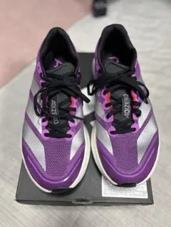 ADIZERO Boston13 パープル/シルバー 25.0cm