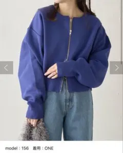 CIAOPANIC TYPYスポンディッシュ2wayZIPカーデ