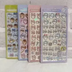 【新品未開封】ちいかわ 第2弾 ボンボンドロップ シール 4種セット