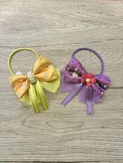 女の子　プリンセス　ヘアゴム　ディズニーランド