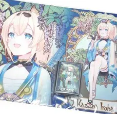 癒月 ちょこ】紫 ホロライブ スリーブ プレイマット プレマ ホロカ